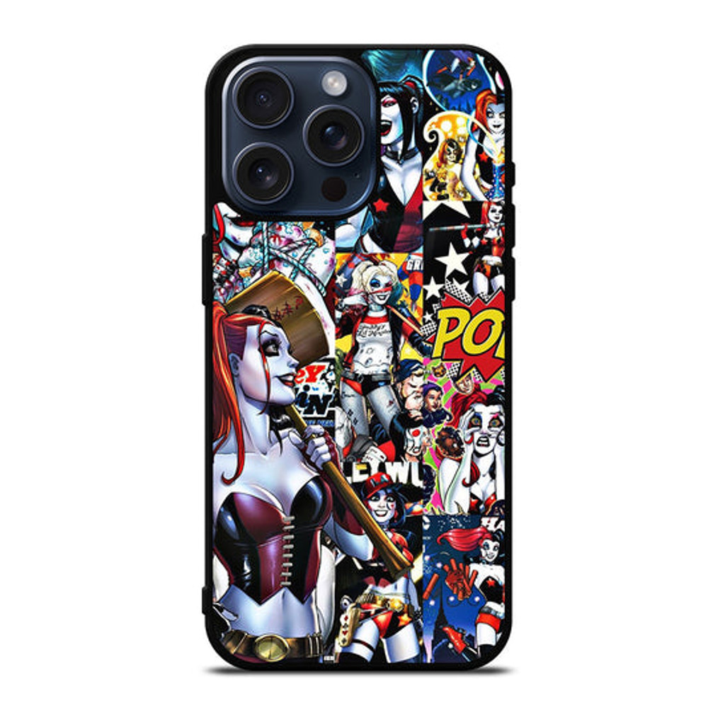 HARLEY QUINN COLLAGE IPhone Case 0