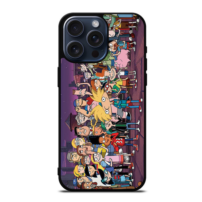 HEY ARNOLD ALL CHARACTER IPhone Case 0