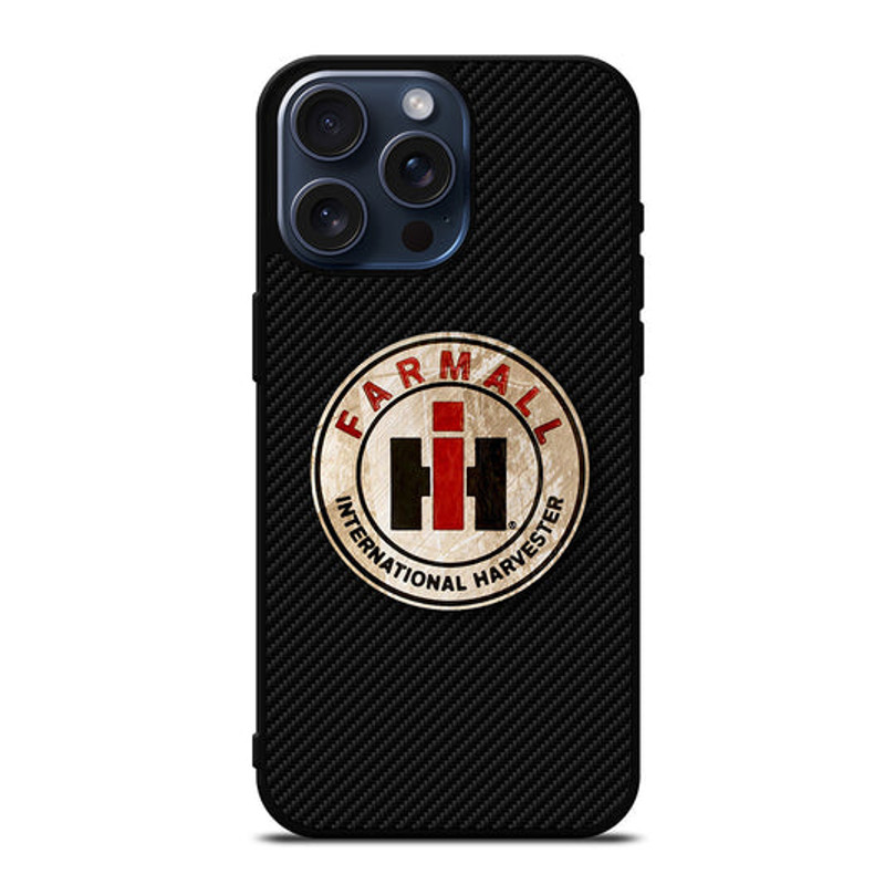 INTERNATIONAL HARVESTER LOGO CARBON IPhone Case 0