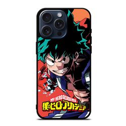 izuku midoriya my hero academia manga iphone case