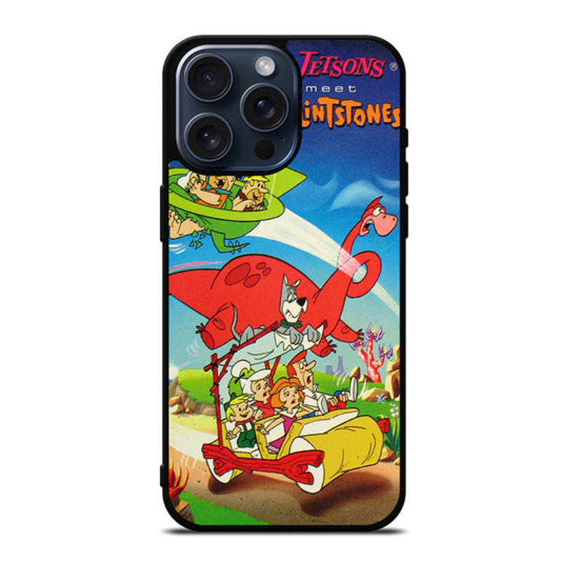 JETSONS MEET FLINTSTONES CARTOON 1 IPhone Case 0