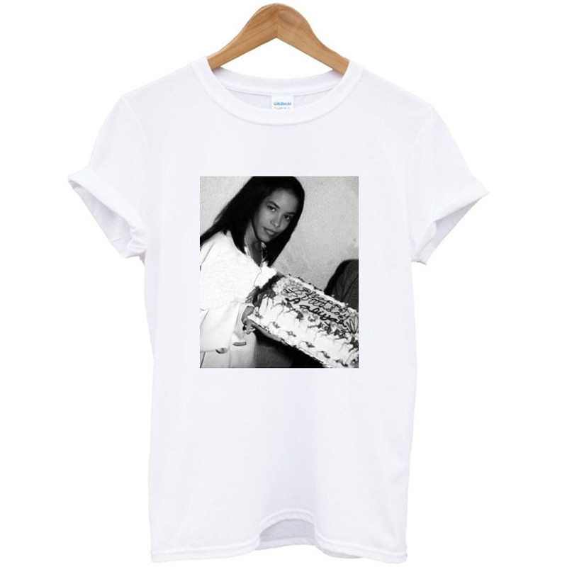 Aaliyah Womens TShirt Tee 0