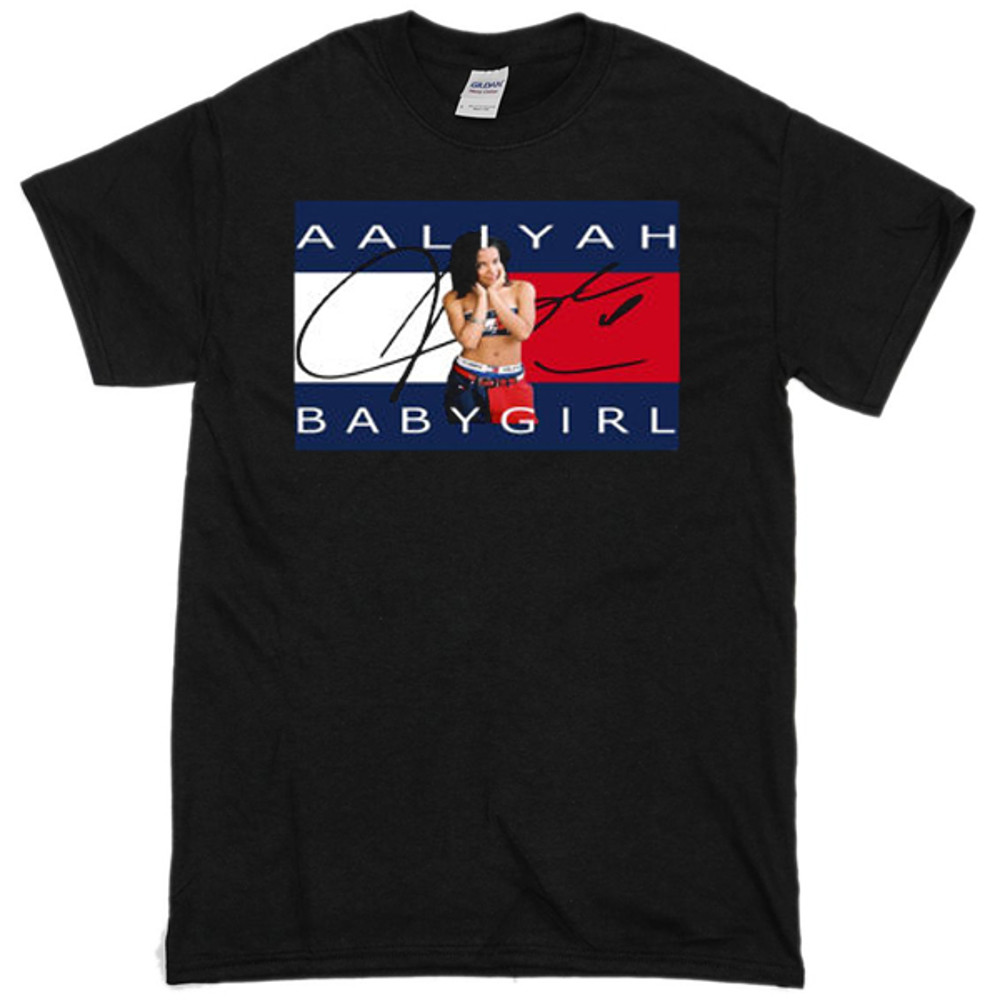 Aaliyah Babygirl 2 Womens TShirt Tee 1