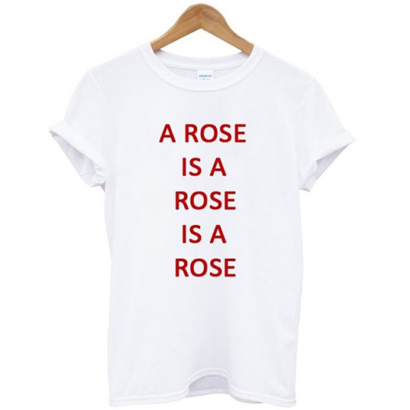 A Rose Is A Rose Womens TShirt Tee 0