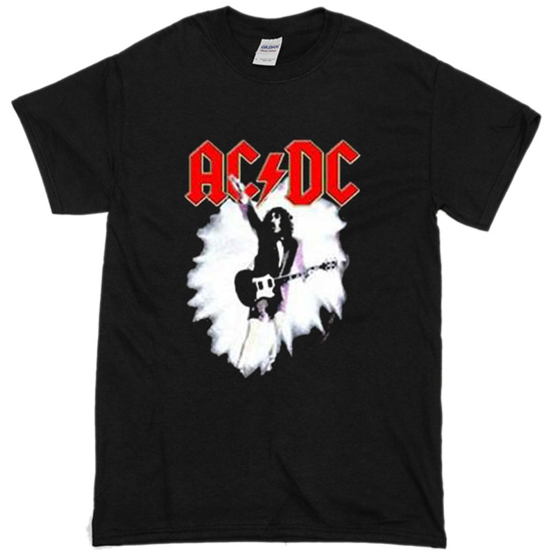 Acdc Cover Womens TShirt Tee 0