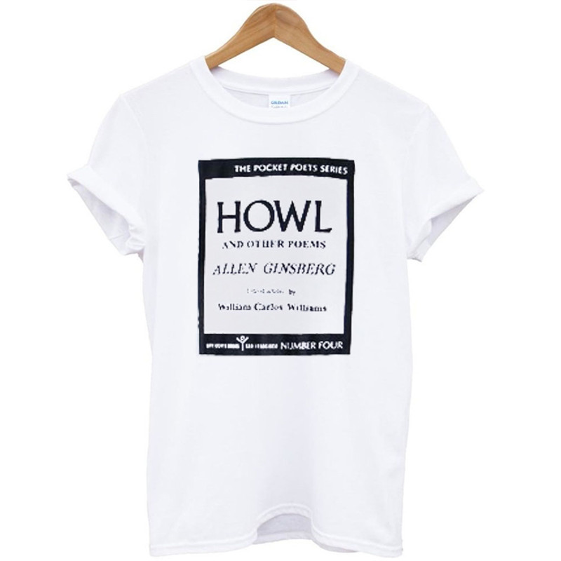 Allen Ginsberg Howl Womens TShirt Tee 0