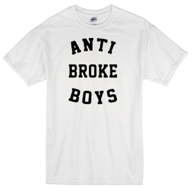 Anti Broke Boys Womens TShirt Tee 0