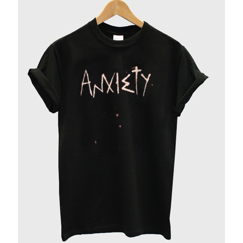 Anxiety 1 Womens TShirt Tee 0