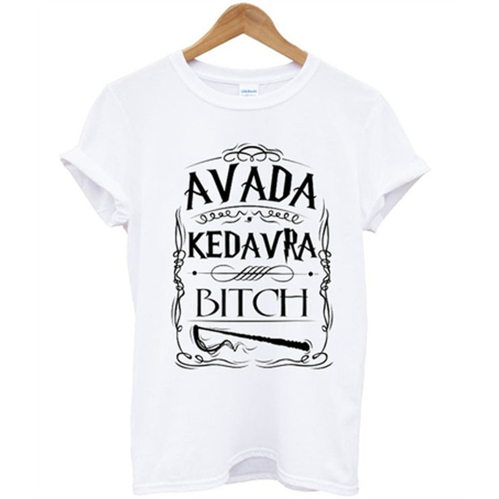 Avada Kedavra Bitch Womens TShirt Tee 0