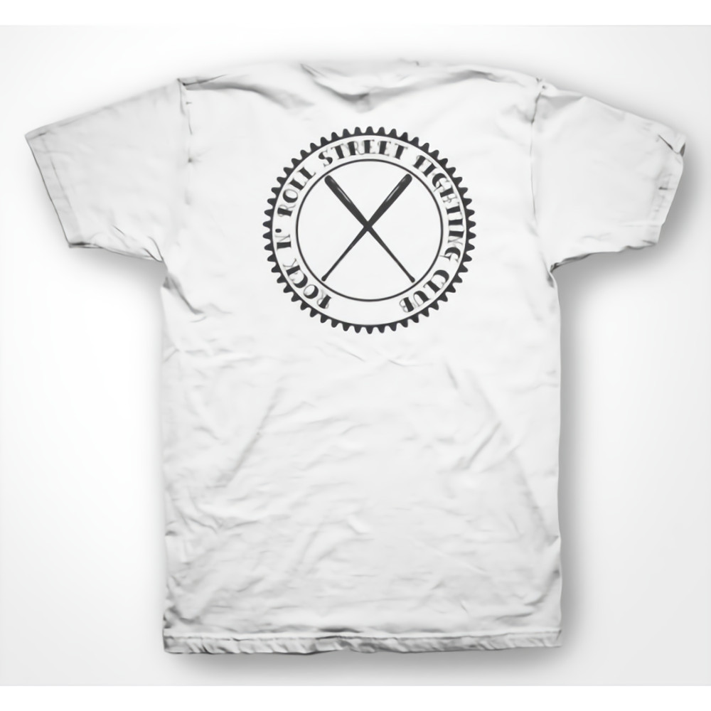 Baseball Bat Rock N Roll Street Fighting Womens TShirt Tee 0