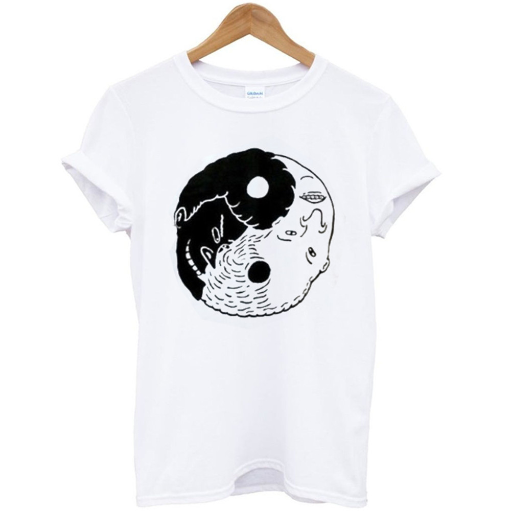 Beavis And Butt Head Yin Yang Womens TShirt Tee 0