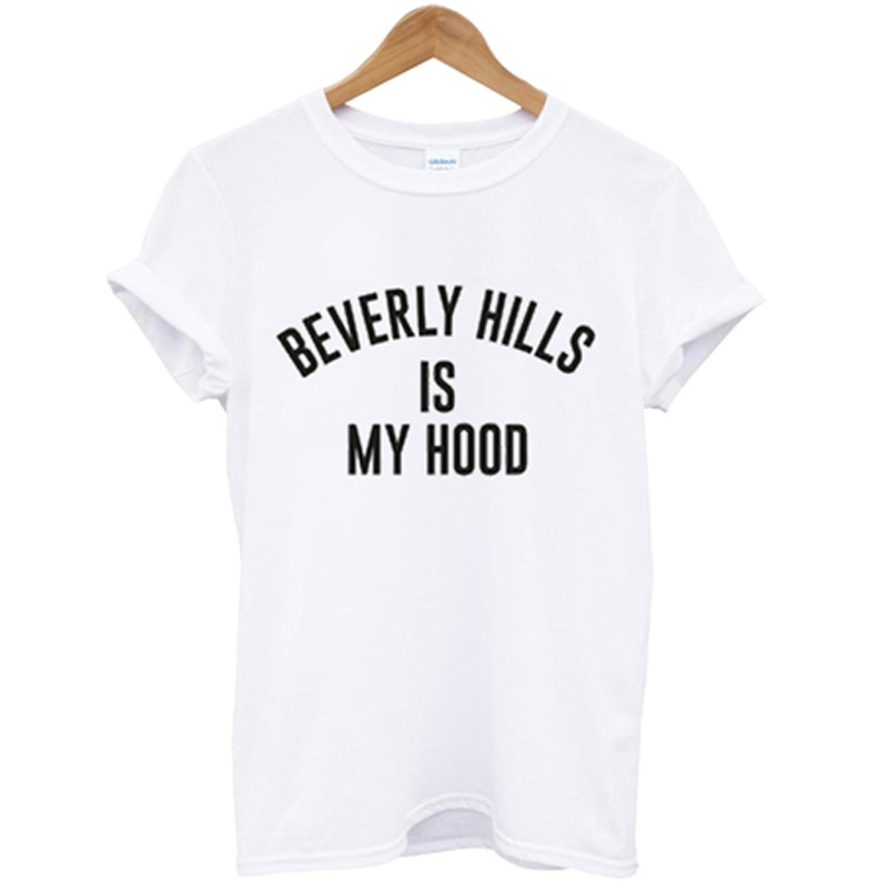 Beverly Hills Is My Hood Womens TShirt Tee 0