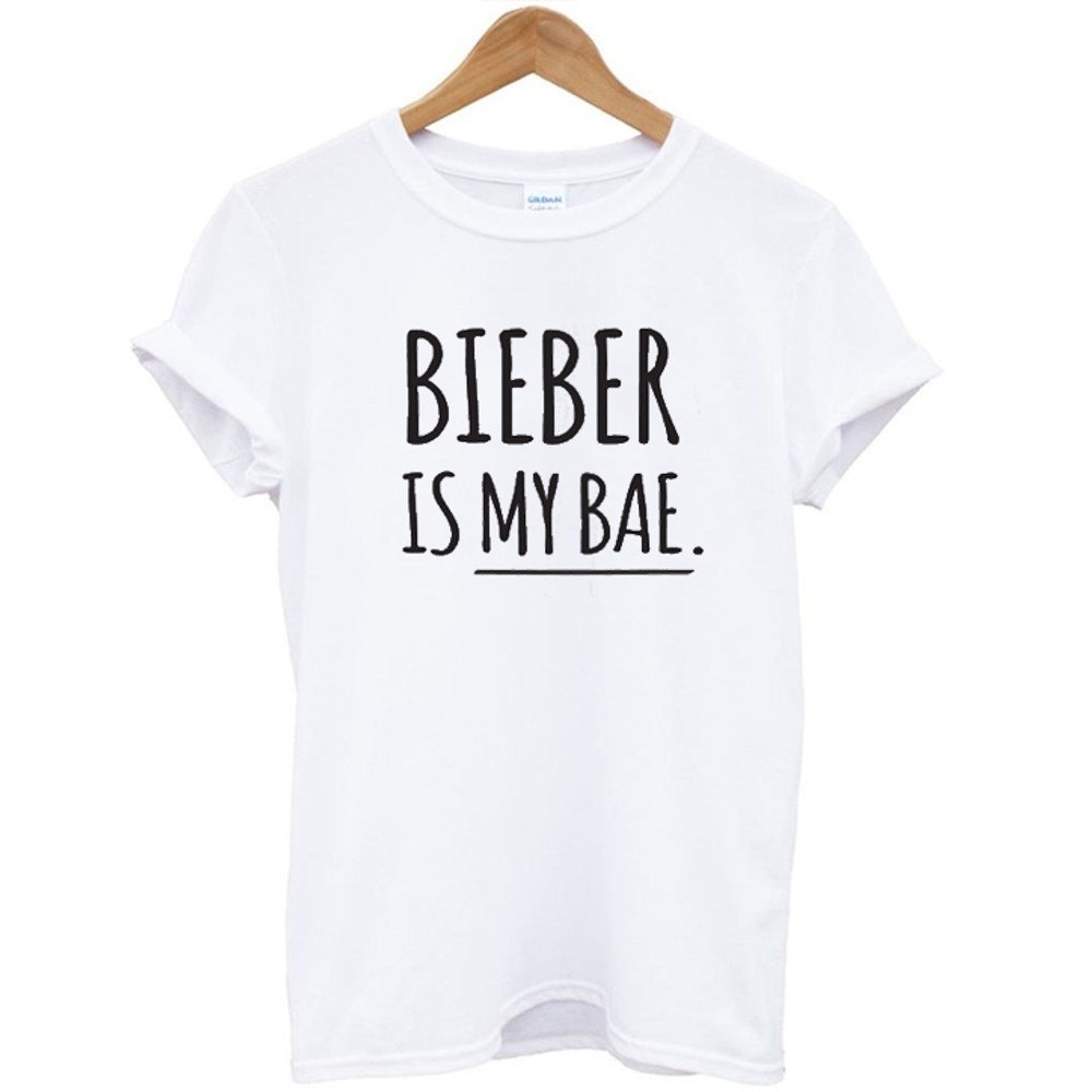 Bieber Is My Bae Womens TShirt Tee 0