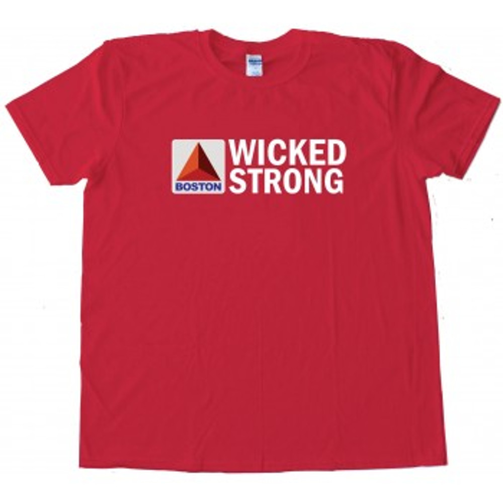 Boston Wicked Strong Citgo Sign 1 Womens TShirt Tee 0