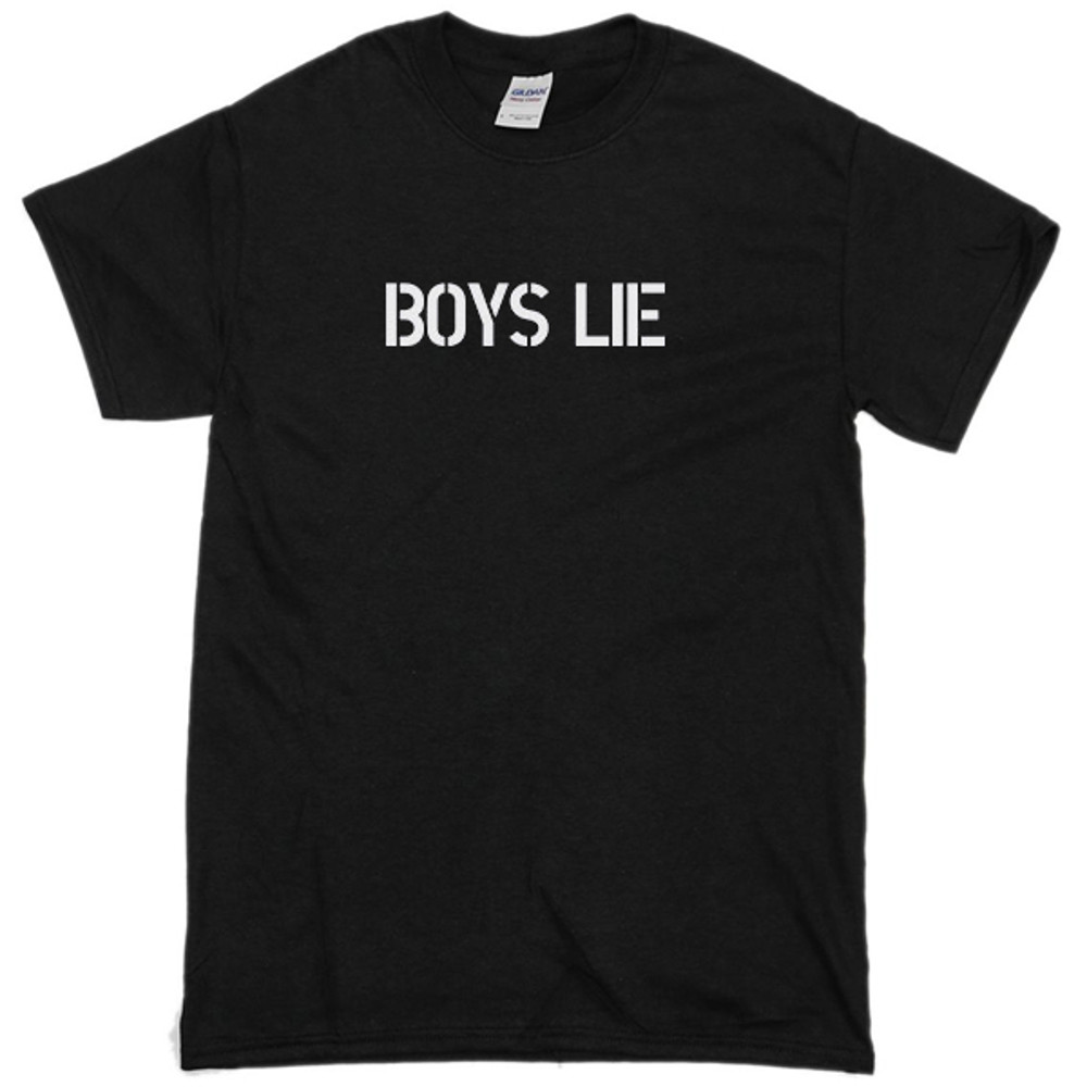 Boys Lie 90s Shirt Custom Womens TShirt Tee 0