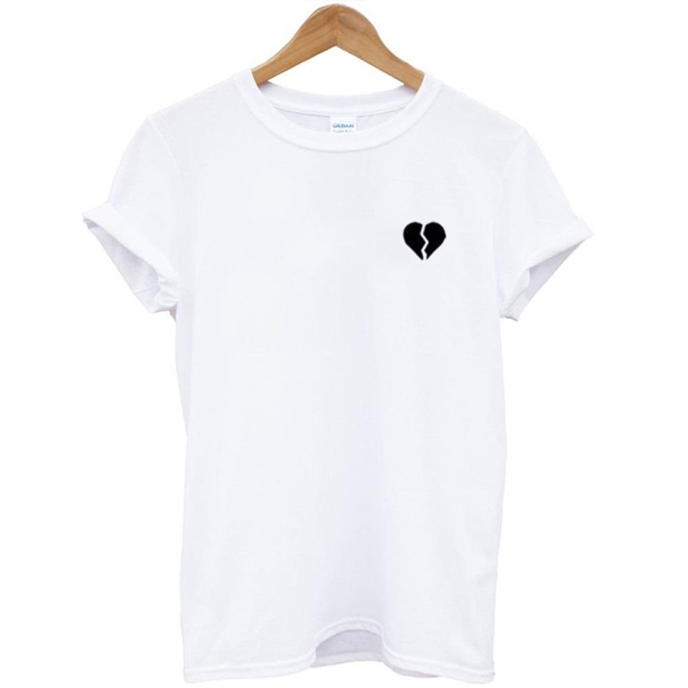 Broken Heart Womens TShirt Tee 0
