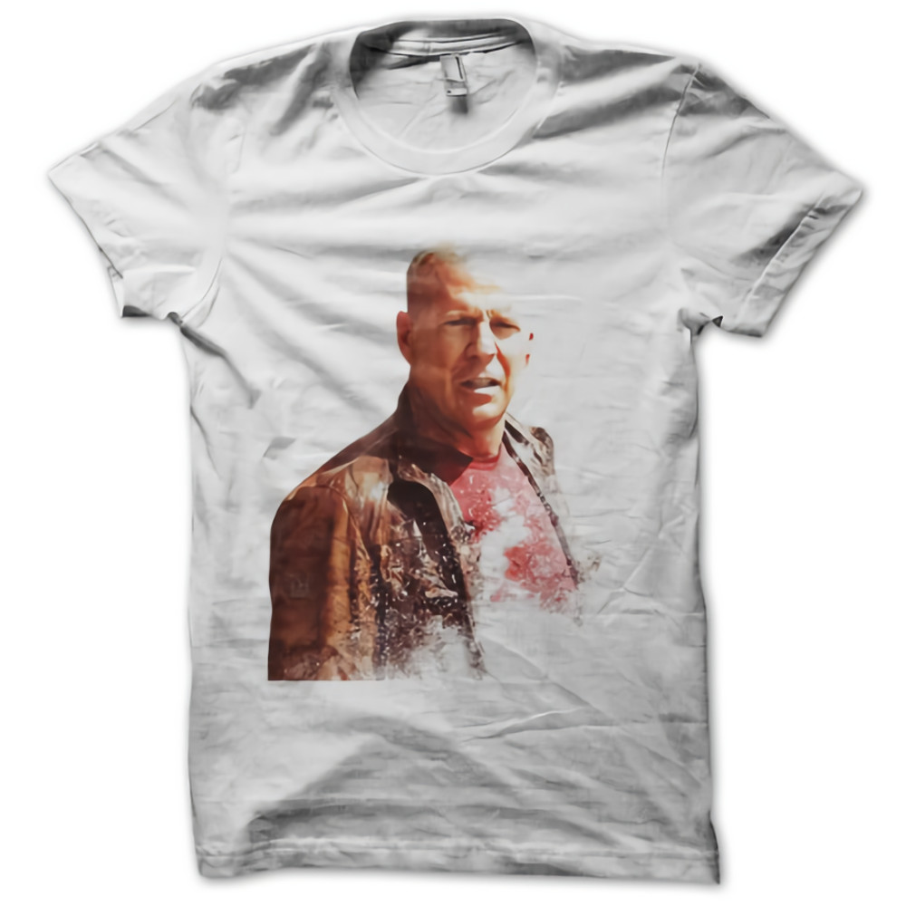 Bruce Willis Actor Womens TShirt Tee 0