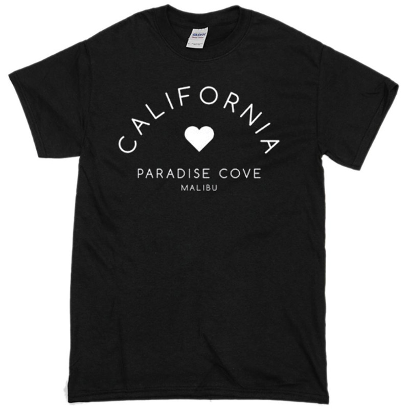 California Paradise Cove Womens TShirt Tee 0