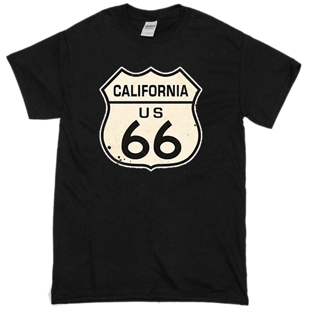 California Road Sign Womens TShirt Tee 0