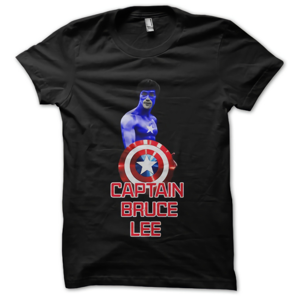 Captain Bruce Lee Womens TShirt Tee 0
