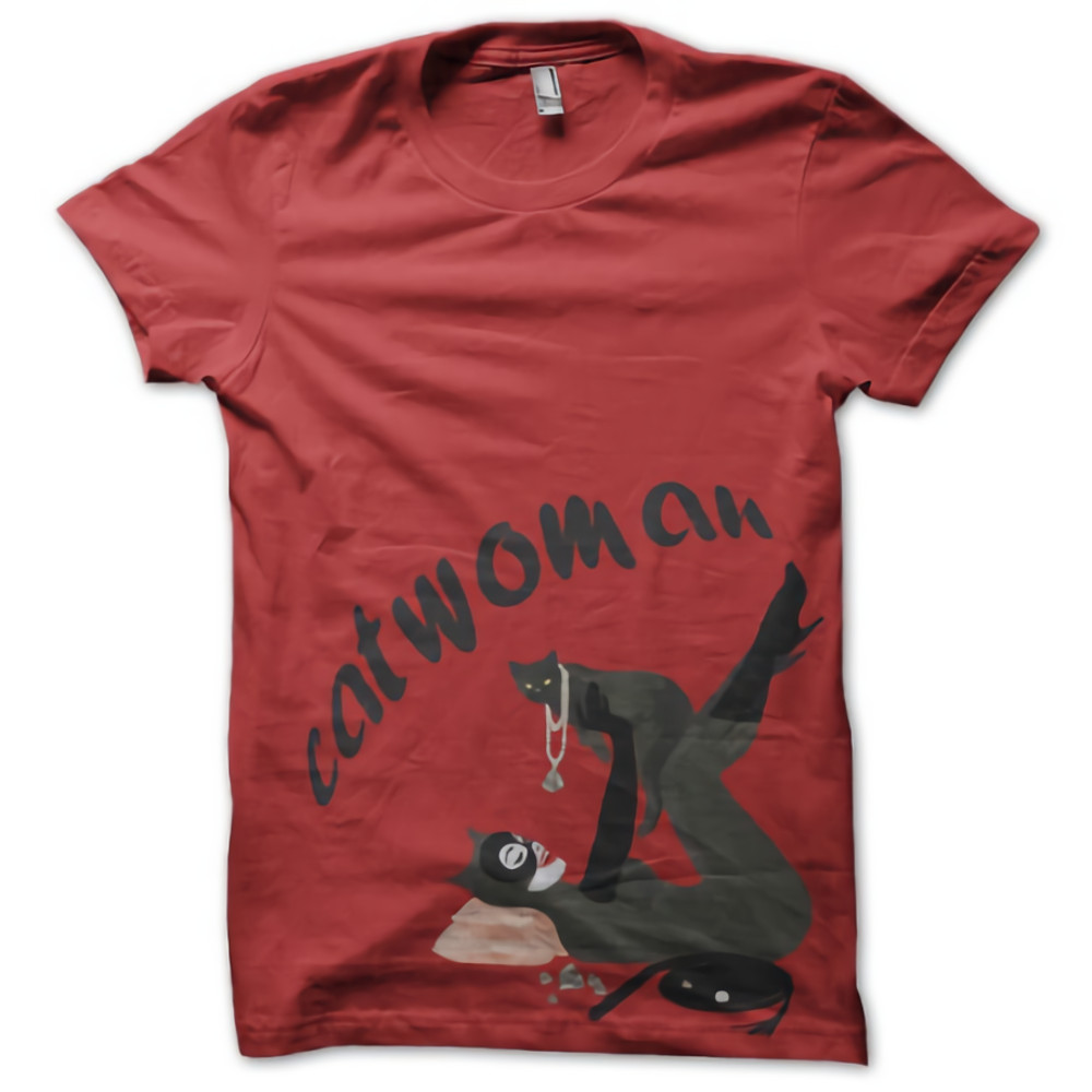 Catwoman Womens TShirt Tee 0