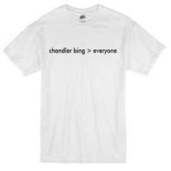 chandler bing everyone women's t-shirt tee
