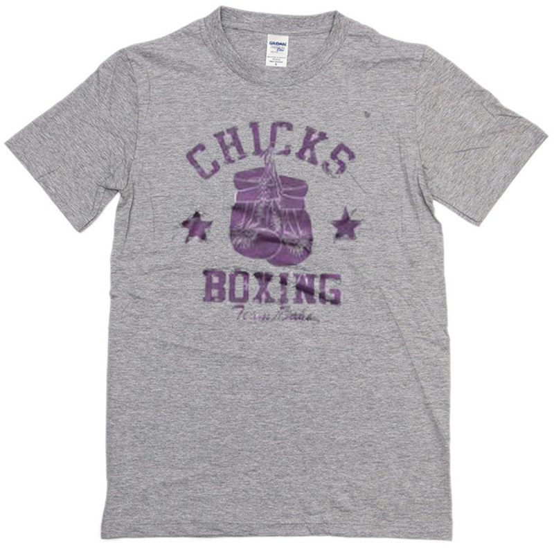 Chick Boxing Womens TShirt Tee 0