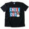 Chill Out Snowman Womens TShirt Tee 0