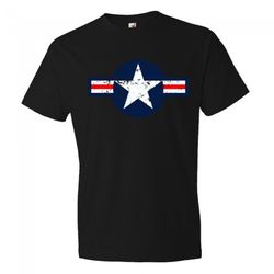 classic american military star air force women's t-shirt tee
