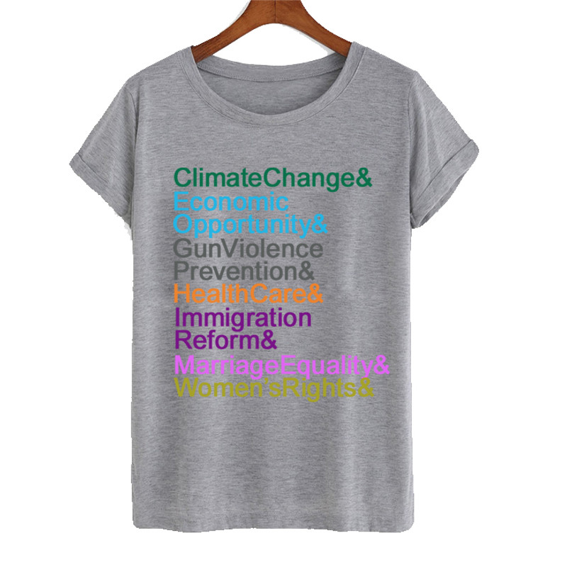 Climmate Change Economic Opportunity Womens TShirt Tee 0