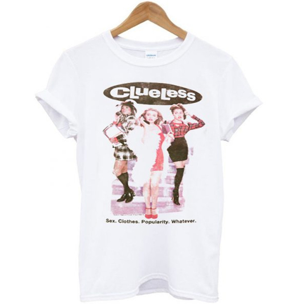 Clueless Womens TShirt Tee 0