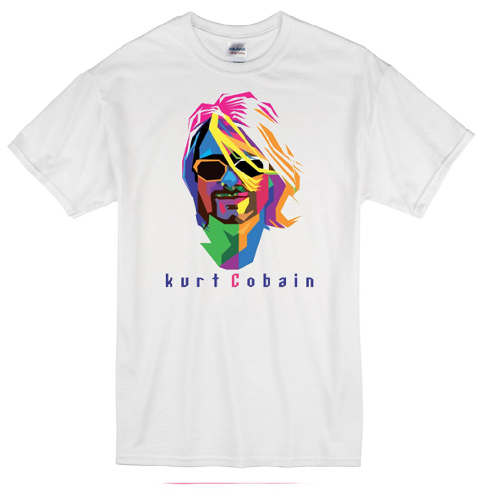 Cobain Womens TShirt Tee 0