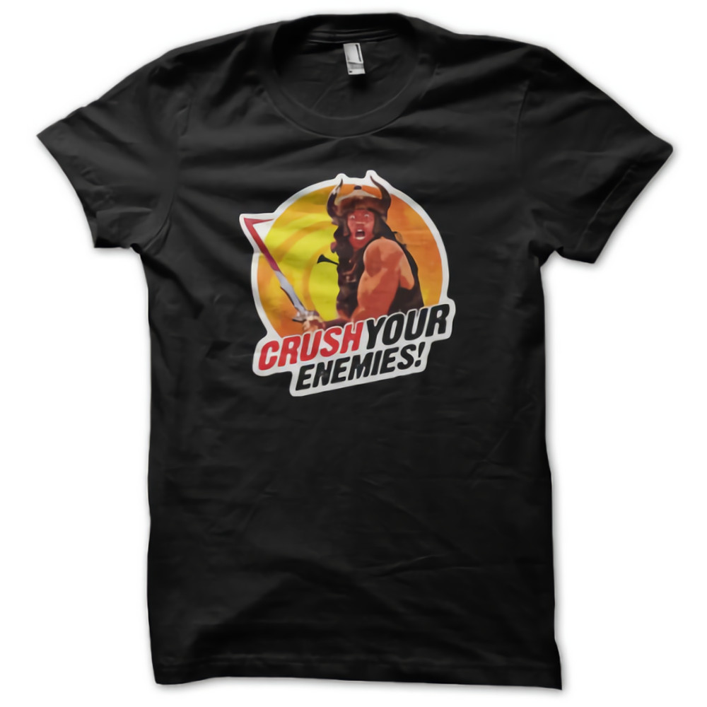 Conan Crush Your Enemies Womens TShirt Tee 0