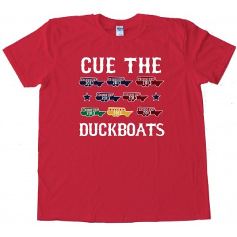 Cue The Duck Boats Womens TShirt Tee 0