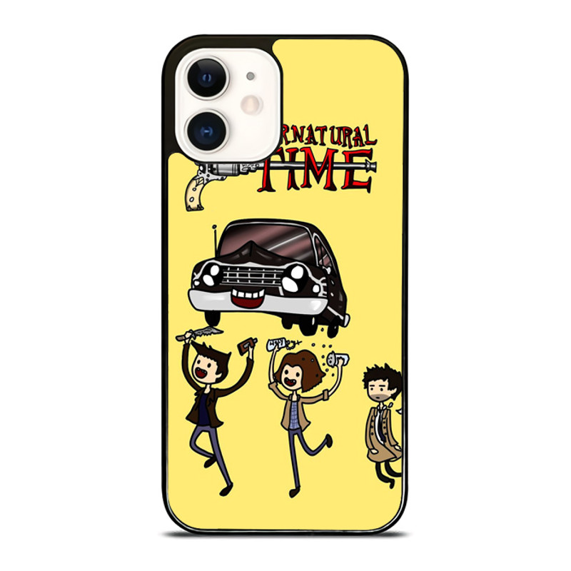 Cartoon Supernatural Time IPhone Case 0