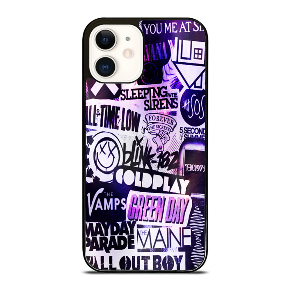Fallout Boy 5sos Arctic Monkeys The 1975 IPhone Case 0