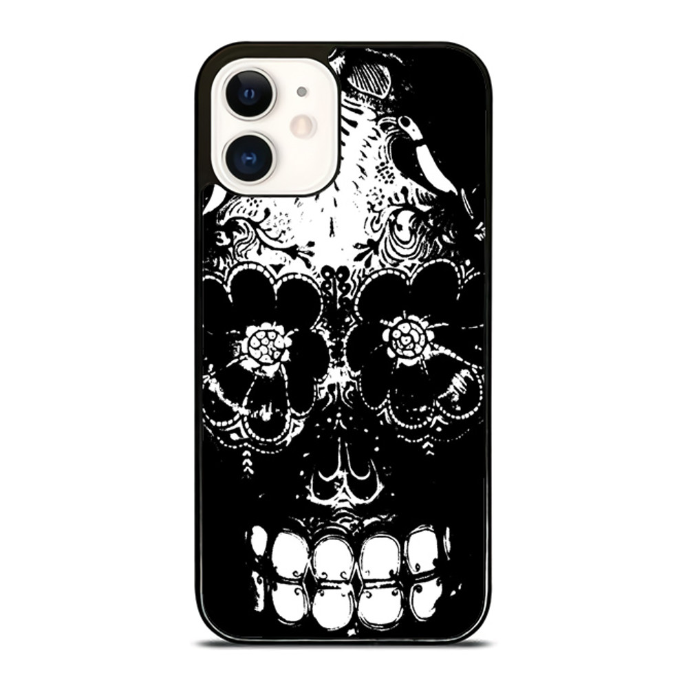 Floral Skull IPhone Case 0