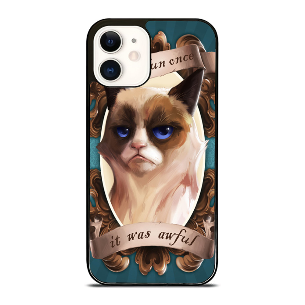 Grumpy Cat Painting IPhone Case 0