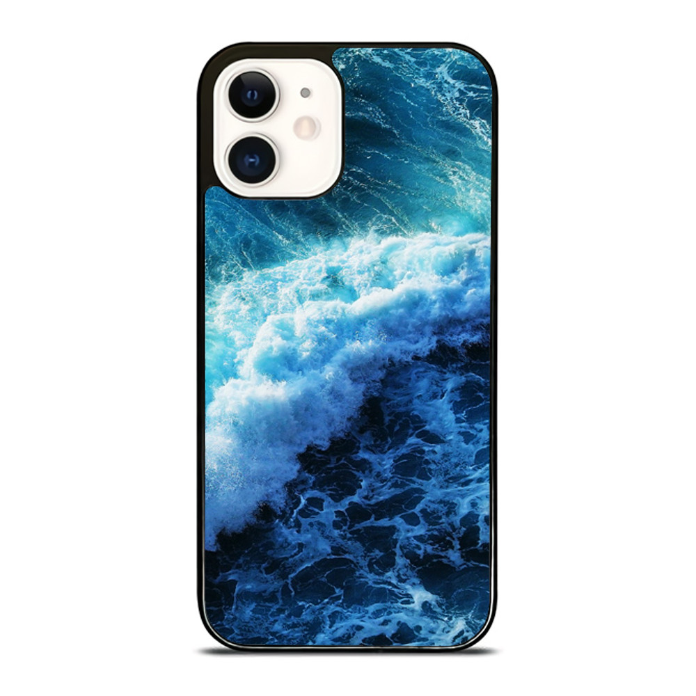 Light Blue Ocean Waves IPhone Case 0