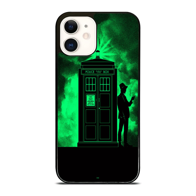 Light Green Tardis IPhone Case 0