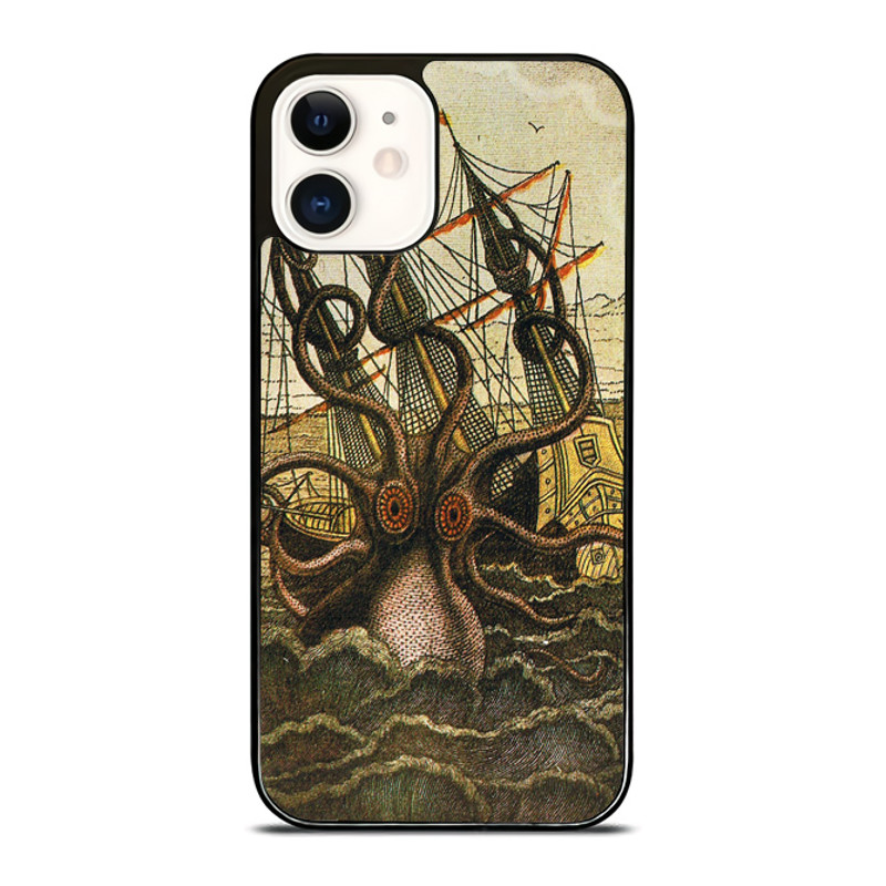 Octopus Ship Painting IPhone Case 0