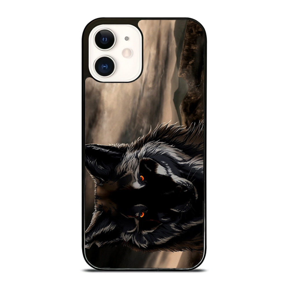 Wolf Face Moon IPhone Case 0