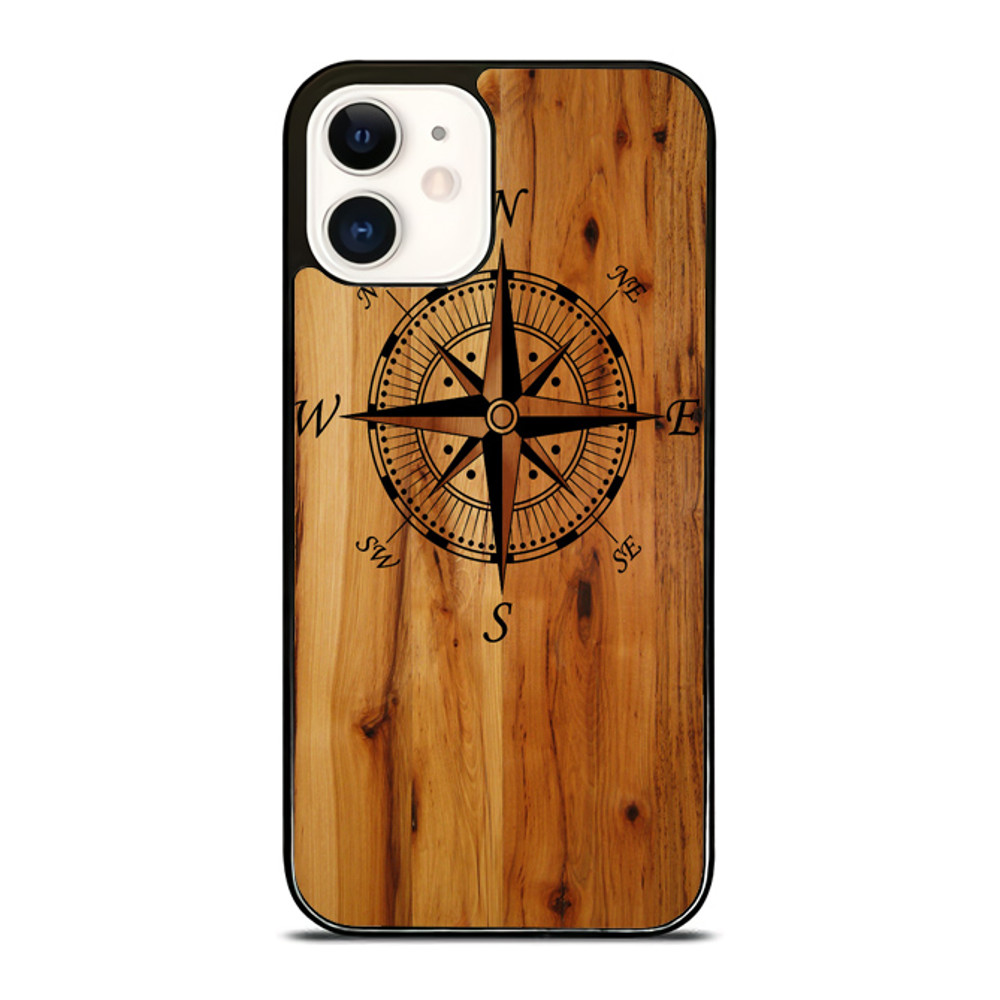 Wood Compass IPhone Case 0