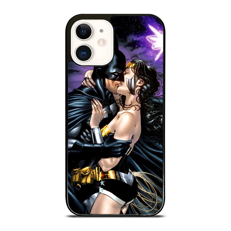 Batman Kiss Wonder Woman In Galaxy IPhone Case  Upgrade Your IPhone With The Perfect Case  A Gift T 0
