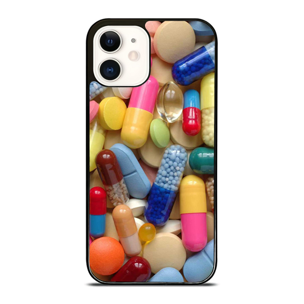 Colorful Pills Collage IPhone Case  Upgrade Your IPhone With The Perfect Case  A Gift Theyll Love 0