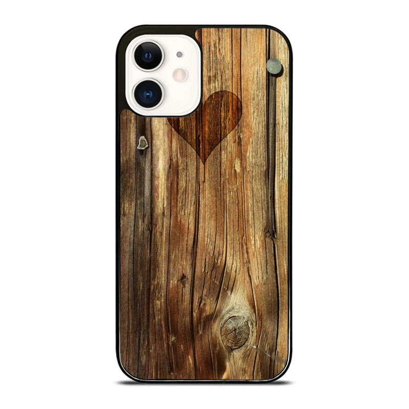 Heart Wood Texture IPhone Case  Upgrade Your IPhone With The Perfect Case  A Gift Theyll Love 0