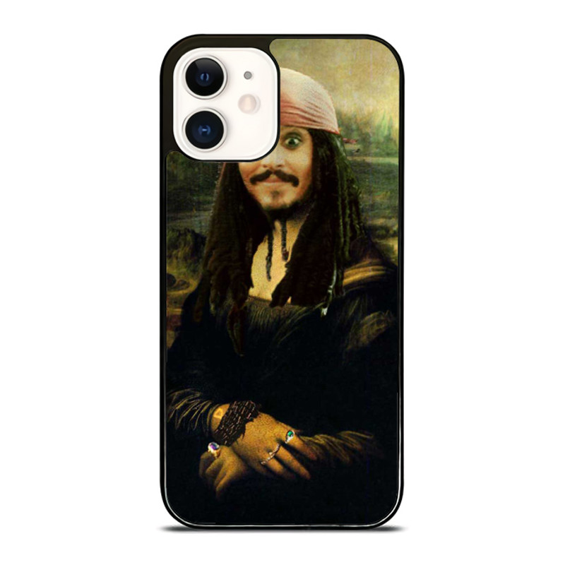 Jack Sparrow As Mona Lisa IPhone Case  Upgrade Your IPhone With The Perfect Case  A Gift Theyll Lov 0