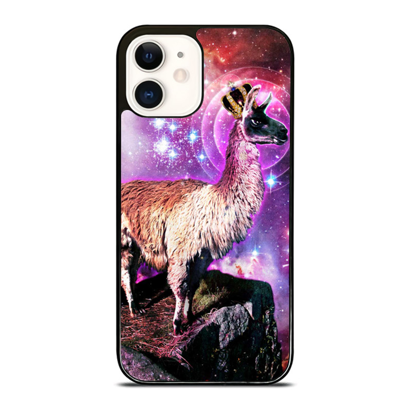 King Llama On Galaxy Nebula IPhone Case  Upgrade Your IPhone With The Perfect Case  A Gift Theyll L 0
