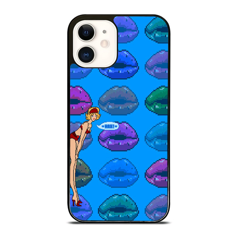 Lips Girl Pixel Art IPhone Case  Upgrade Your IPhone With The Perfect Case  A Gift Theyll Love 0