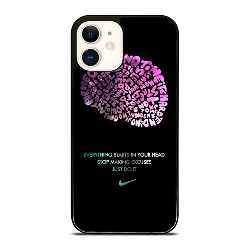 Nike Just Do It Quote Typography IPhone Case  Upgrade Your IPhone With The Perfect Case  A Gift The 0
